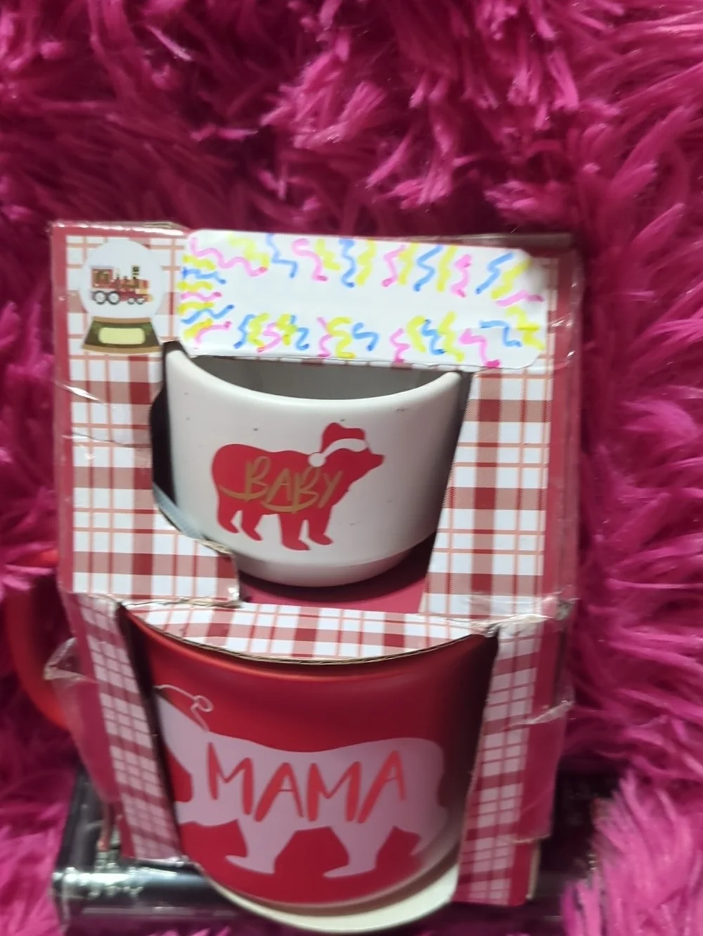 Mama Bear And Baby Bear Cup Combo